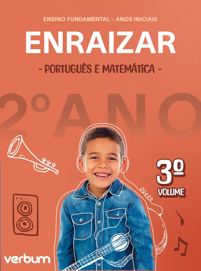 Capa da coleção Enraizar — livro do 2º ano