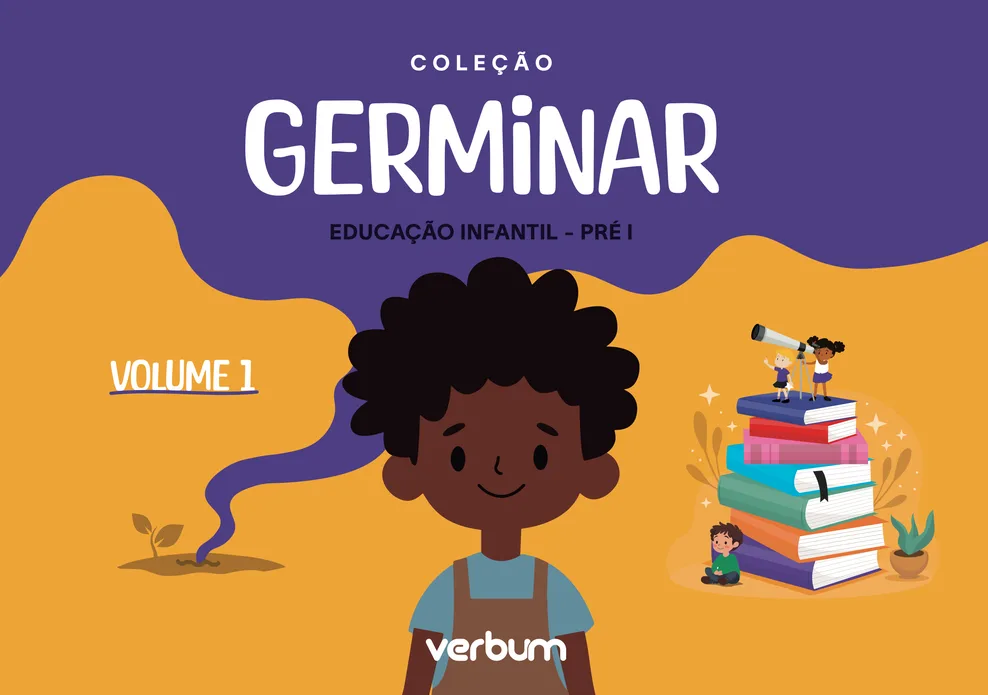 Capa da coleção Germinar — Educação Infantil, Pré I, volume 1