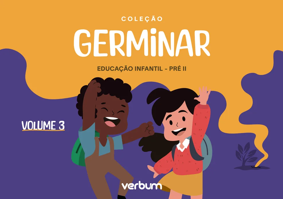 Capa da coleção Germinar — Educação Infantil, Pré II, volume 3